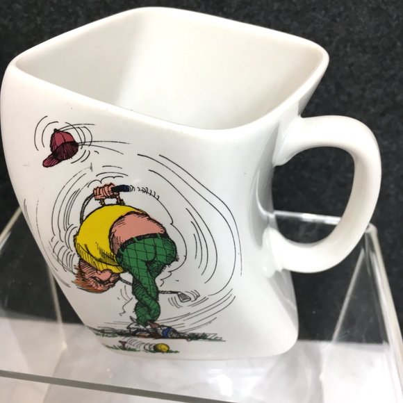 The Results of Overswing Coffee Tea Mug '91 Vtg - Picture 9 of 9